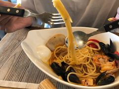 海鲜意面-Common Table · Brunch & Coffee