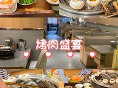 -围炉肉舍•炭烤活鳗•丹东海鲜烤肉(步行街店)