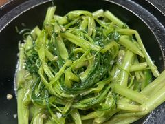 虾酱啫通菜-太白餐厅•三十年老字号•坚持做现菜(体育东横街店)