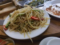 -北京龙庆四季香农家饭庄·灶台鱼·碳烤虹鳟鱼(龙庆峡店)