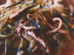 茄子肉丝面-鹤乡东北菜(崮山路店)
