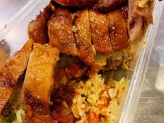 烧鹅拼叉烧饭-吾家香港烧腊专门店