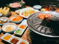 -明洞阿姨·韩式酱蟹烤肉·创意料理(三元桥店)