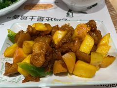 苹果炒鸡肉-老乡鸡(上海白玉兰广场店)