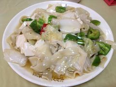 白菜豆腐盖浇面-伊清斋牛肉面(华佗路店)