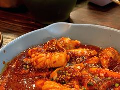 泡菜炒鱿鱼-쌍화점 霜花店·朝鲜族料理(徐家汇店)