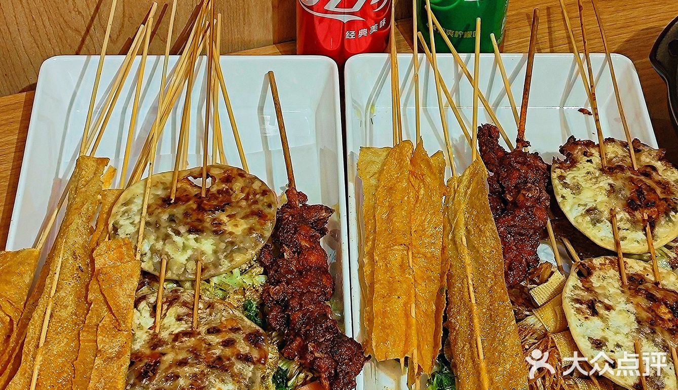 日月光新开的麻辣烫炸串，也太好吃了吧❗