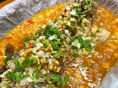 蒜香纸包鱼-三煮纸包鱼(青岛总店)