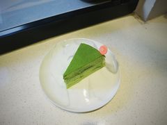 抹茶千层蛋糕-双风车咖啡馆 Twin Windmills(六道口店)