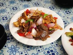 炒羊杂-回香楼大连新派清真菜