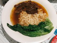 沙茶牛肉公仔面-敏华冰厅(天河城店)