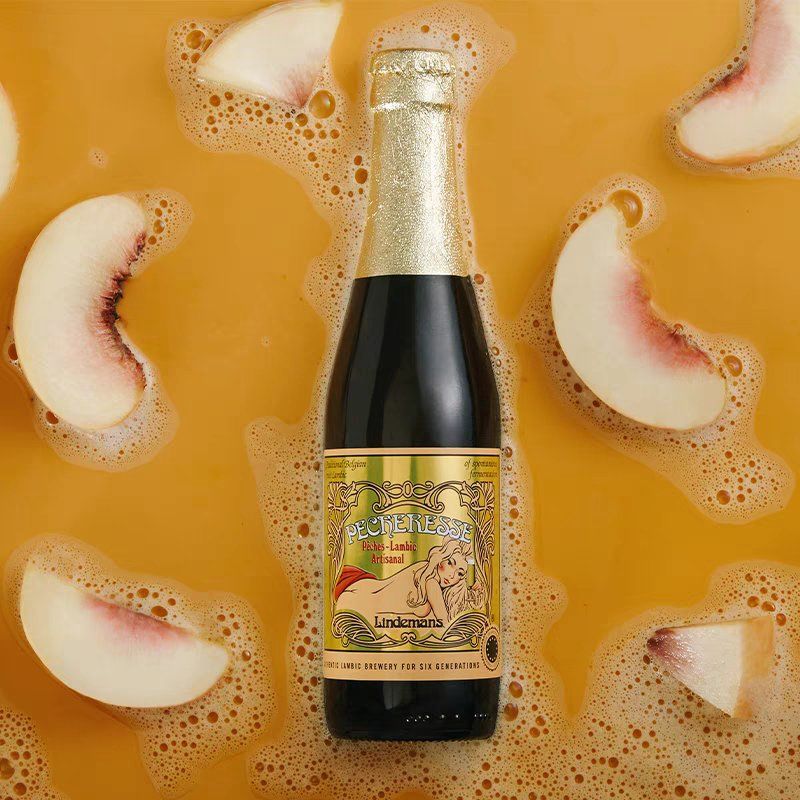 林德曼桃子味啤酒 #林德曼桃子 #林德