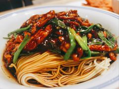 肉丝葱油拌面-君东记本帮面馆(天钥桥路店)