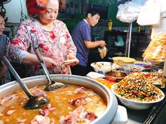 -清真马乐贝腊牛肉蛋黄菜夹馍(马蓉洒金桥店)