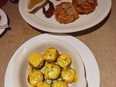 雪花牛肉芝士焗鲜口蘑-波特曼西餐厅(中央大街店)