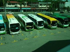 中国旅游团巴士-伍月花酒楼