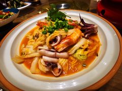 虾汁白菜-小船渔村•大连菜•大连焖鱼(黄河路店)