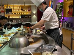 自助取餐区-尚雅铁板料理自助餐厅(乐松店)