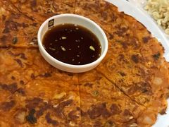 泡菜饼-喇喇排骨火锅·传统韩式脊骨汤(望京西园总店)