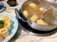 香炸腐皮-左庭右院鲜牛肉火锅(龙湖杭州滨江天街店)