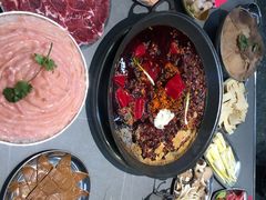 香辣锅底-刘翠花火锅馆(南充首店)