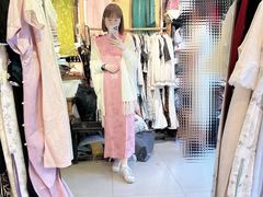 -暮晚尘香汉服旗袍