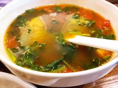 番茄鹰嘴豆蔬菜汤-疆里疆外·和田烤肉·清真