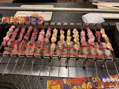 羊肉串-長壹旋转烤吧 农家鸡火锅