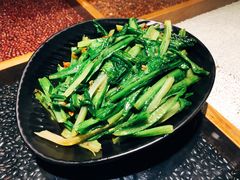 豆豉鲮鱼油麦菜-潮十三潮汕砂锅粥(高新四路大都荟店)