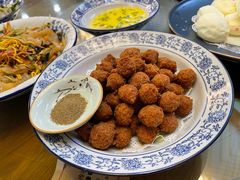干炸丸子-襄平西海兴饭店