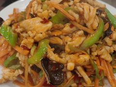 鱼香鸡丝-鑫来子菜馆