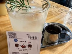 啡仔笑（荔枝美式苏打）-无牌咖啡&酒馆