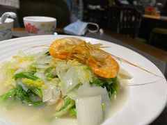 邬山腐皮杭白菜-老头儿油爆虾(星光一期店)