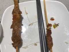 烤羊肉串-半天妖烤鱼(百乐广场店)