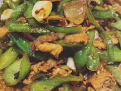 辣椒炒肉-何氏排骨(左家塘店)