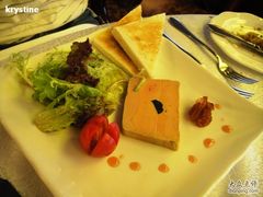 前菜-鵝肝(分量很多)-北京建国饭店杰斯汀法餐厅