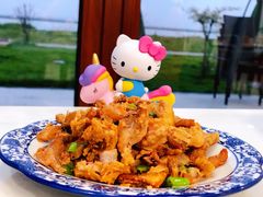 -七的湖·晚芳亭·阳澄湖农家菜·大闸蟹(莲花岛店)