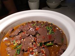 香菜猪血-福满我家大碗厨·湘菜(上海大厦店)