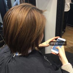 造型前-3AM HAIR SALON烫发染发接发