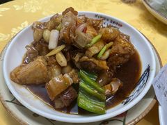 水豆腐焖烧肉蹄筋-海鲜街菜馆(海珠南路店)