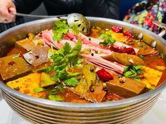 台式鸭血豆腐锅-鹿港小镇(金虹桥国际中心店)