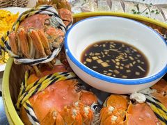 -七的湖·晚芳亭·阳澄湖农家菜·大闸蟹(莲花岛店)