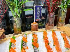 -大中华希尔顿酒店-念自助餐·海南美食·三文鱼