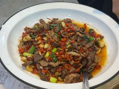碎红椒炒肉-笨罗卜浏阳菜馆(太平街店)