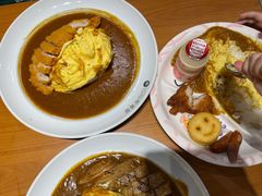 炸猪排咖喱蛋包饭-CoCo壱番屋(久光百货店)