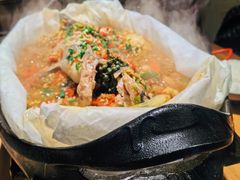 破店特色纸包鱼-泥糊破店小酒馆·团建聚餐(南京西路店)