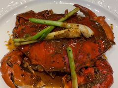 黑胡椒肉蟹粉丝煲-新加坡泰国村酒楼(五角场店)