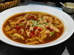 水煮肉-华盛园卷子王农家菜水库鱼