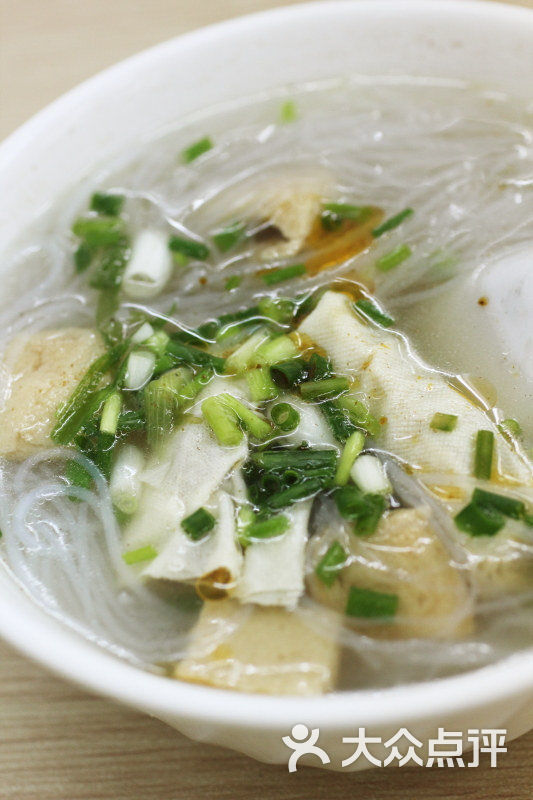 阿福酒家 の 油豆腐粉絲湯(豎)