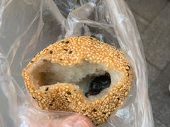 黑洋酥大麻团-白玉兰传统小吃